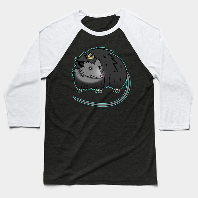 AWESOME OPOSSUM Baseball T-Shirt by roxiqt